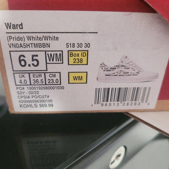 Vans® Ward Pride Women's Shoes Sneaker - Picture 5 of 5